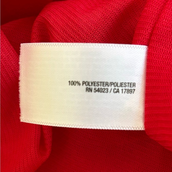 LNC beautiful red bird print mini dress size medium ♥️ 💃 - Picture 4 of 4